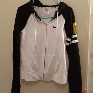 PINK Army Hoodie EUC